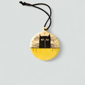 Karácsonyfa macskás fadísz #15 gömb